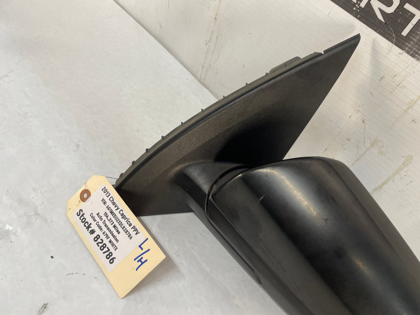 2013 Chevy Caprice PPV LH Driver Exterior Out Side Door Mirror OEM - Day's Parts Yard