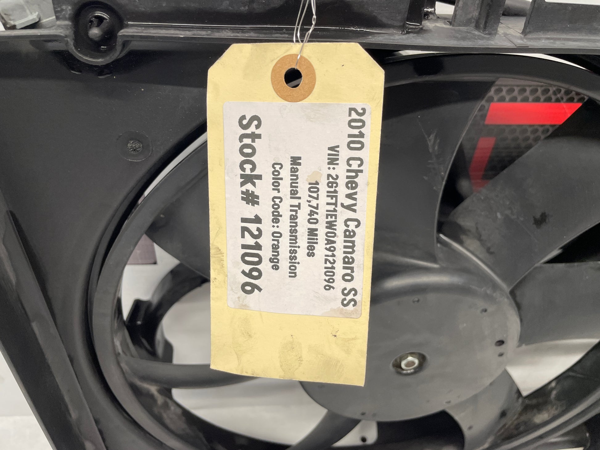 2010 Chevy Camaro SS Dual Radiator Cooling Fans Assembly OEM - Day's Parts Yard