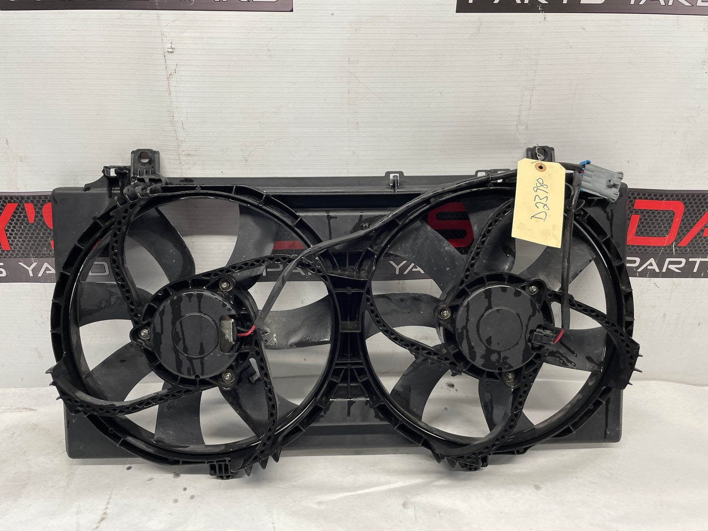2010 Chevy Camaro SS Dual Radiator Cooling Fans Assembly OEM - Day's Parts Yard