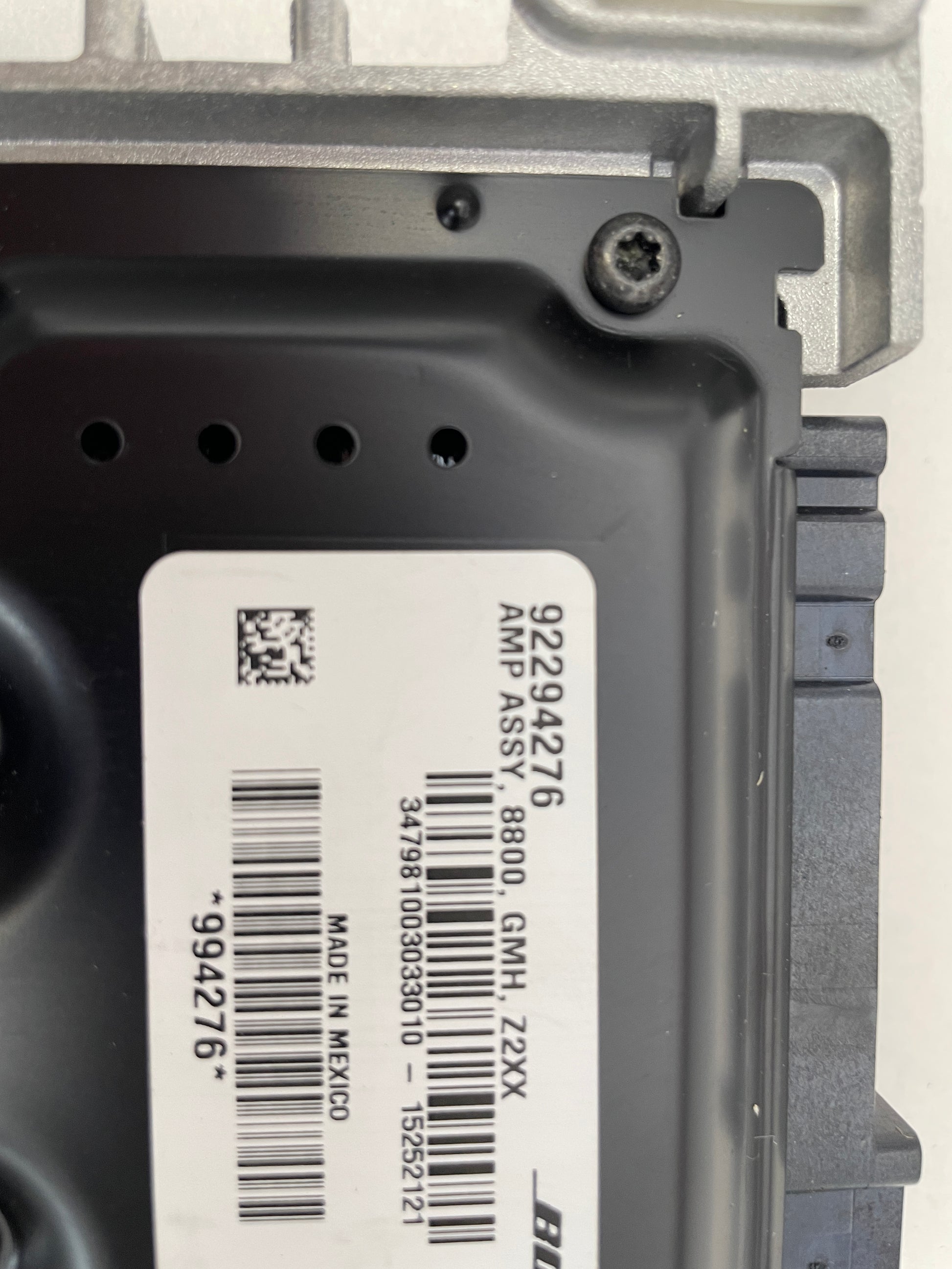 2016 Chevy SS Sedan Bose Radio Amplifier Amp OEM - Day's Parts Yard