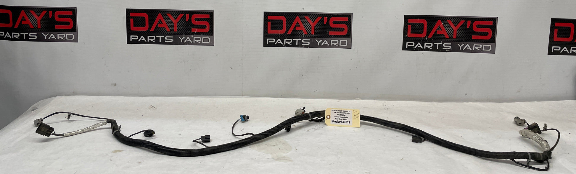 2015 Chevy Camaro SS Rear Bumper Wire Wiring Harness OEM - Day's Parts Yard