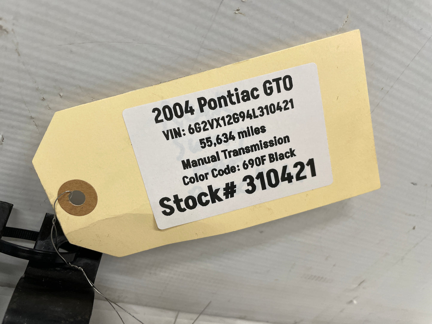 2004 Pontiac GTO Rear Suspension Stabilizer Sway Bar Brackets OEM - Day's Parts Yard