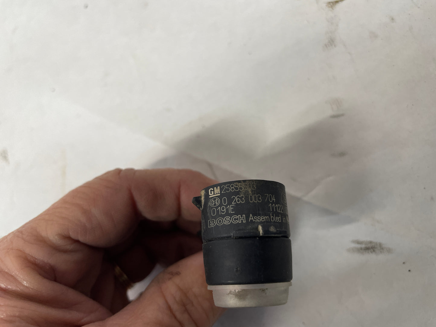 2012 Chevy Camaro SS Rear Bumper Reverse Back Up Parking Alarm Sensors OEM - Day's Parts Yard