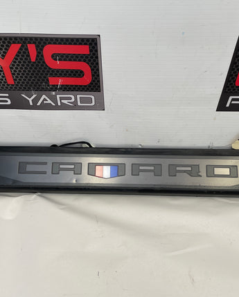 2018 Chevy Camaro ZL1 RH & LH Illuminated Door Sill Scuff Plate OEM