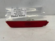 2012 Chevy Camaro SS LH Driver Rear Bumper Side Marker Light Lamp Reflector OEM - Day's Parts Yard