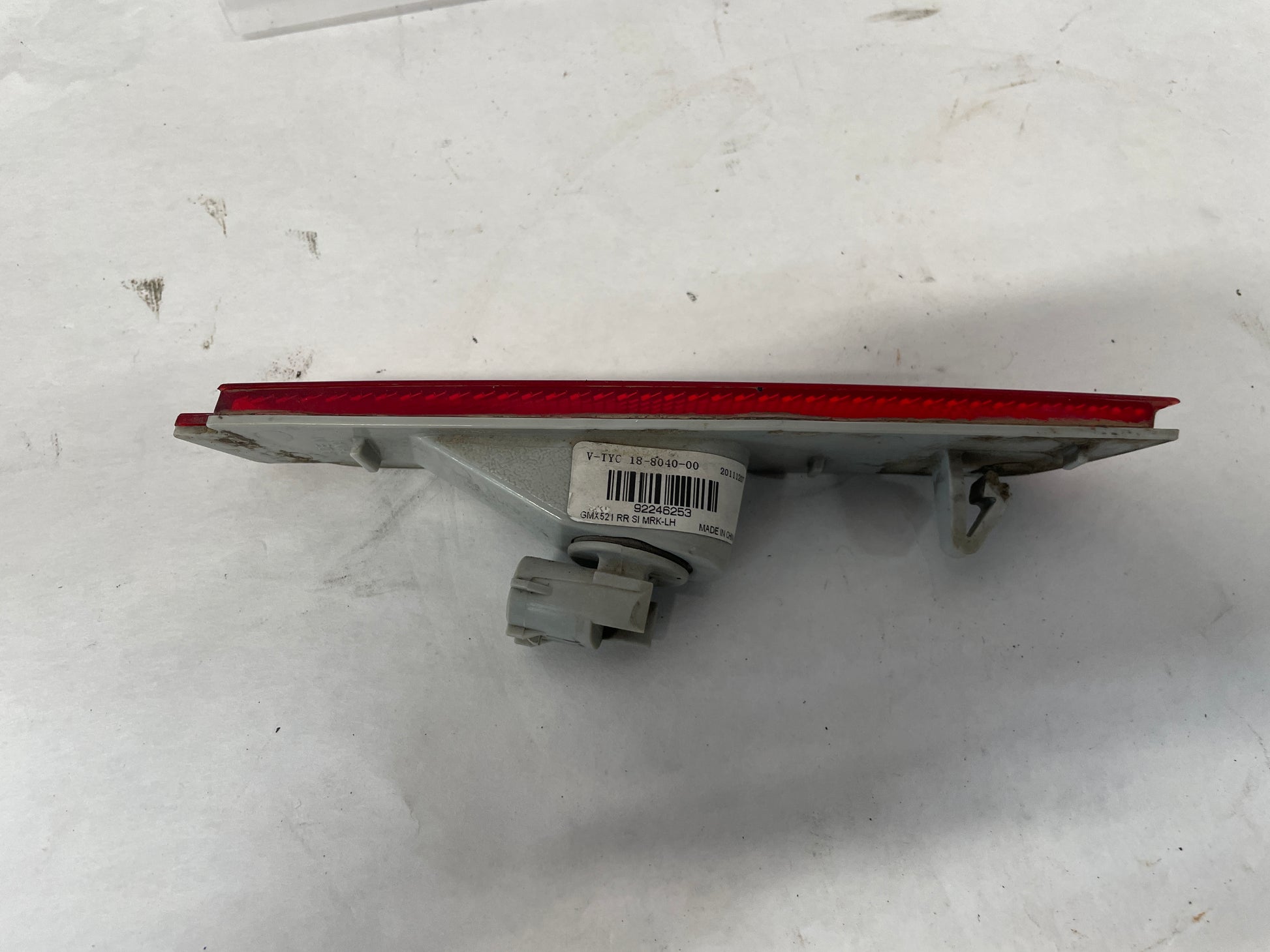2012 Chevy Camaro SS LH Driver Rear Bumper Side Marker Light Lamp Reflector OEM - Day's Parts Yard