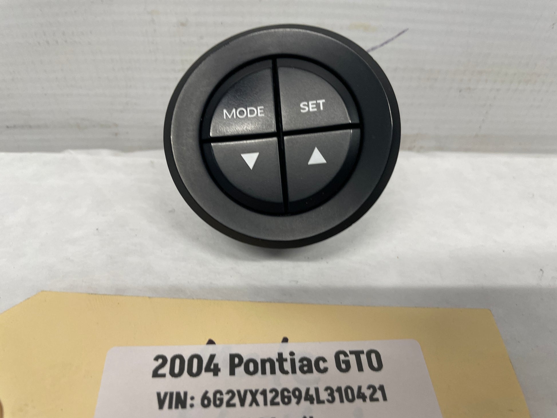 2004 Pontiac GTO Mod Set Dash Selector Control Switch OEM - Day's Parts Yard