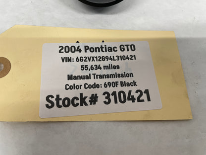 2004 Pontiac GTO Mod Set Dash Selector Control Switch OEM - Day's Parts Yard