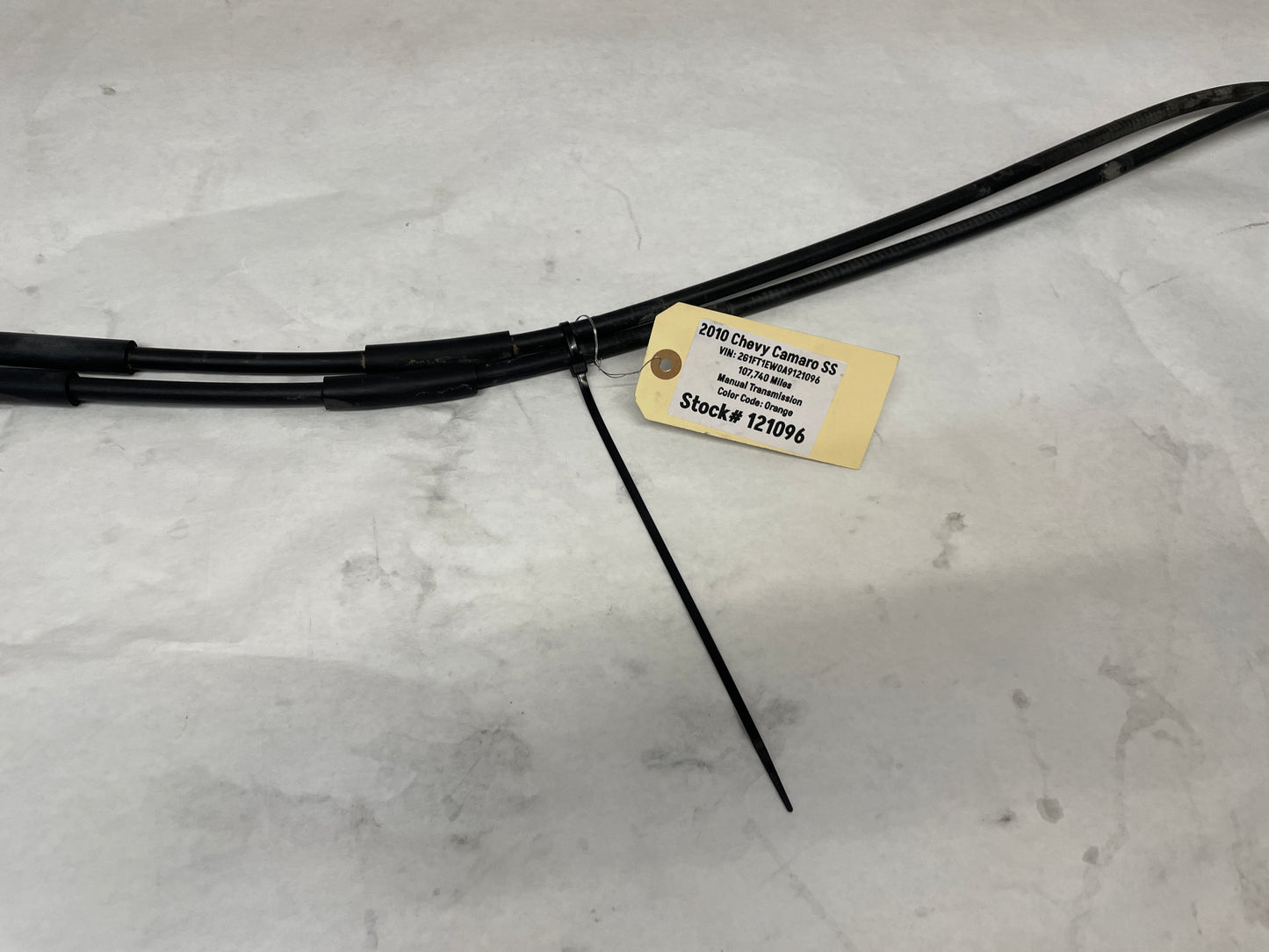 2010 Chevy Camaro SS Emergency Parking Brake Cables OEM - Day's Parts Yard