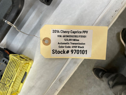 2014 Chevy Caprice PPV RH Passenger  Front Seat Track Electric Frame Adjuster Motor Assembly OEM - Day's Parts Yard