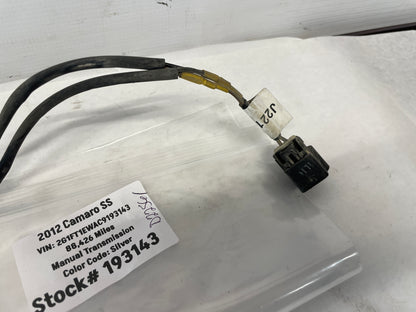 2012 Chevy Camaro SS License Plate Tag Light Wire Wiring Harness OEM - Day's Parts Yard