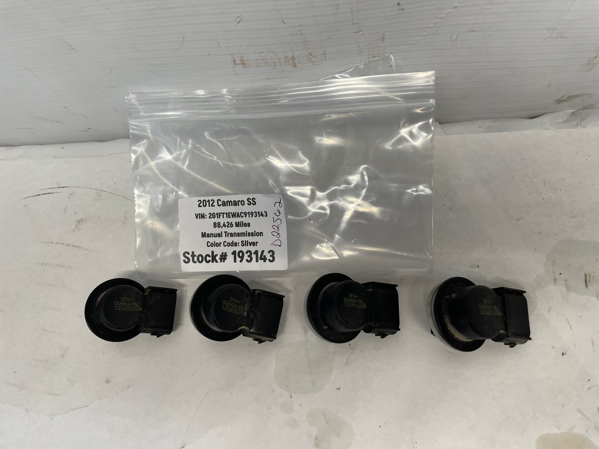 2012 Chevy Camaro SS Taillight Tail Light Lamp Sockets Set 4 OEM - Day's Parts Yard