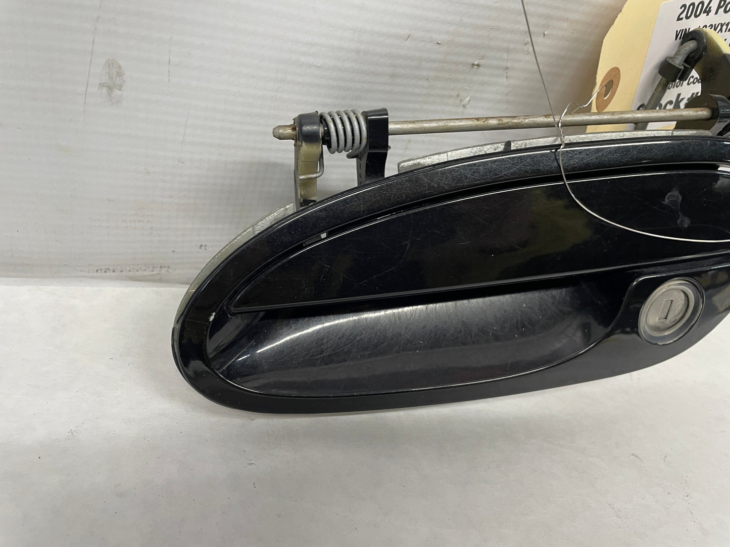 2004 Pontiac GTO LH Driver Exterior Door Handle Black OEM - Day's Parts Yard