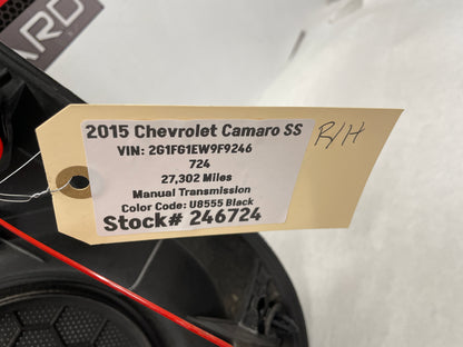 2015 Chevy Camaro SS Hood w/ Scoop Vent Insert Black OEM