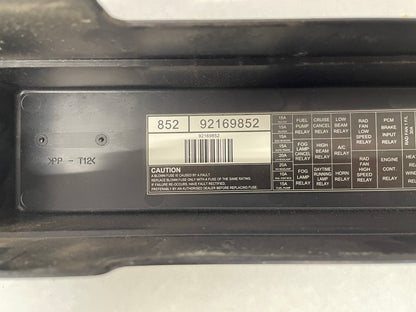 2004 Pontiac GTO Hood Fuse Box Cover OEM - Day's Parts Yard