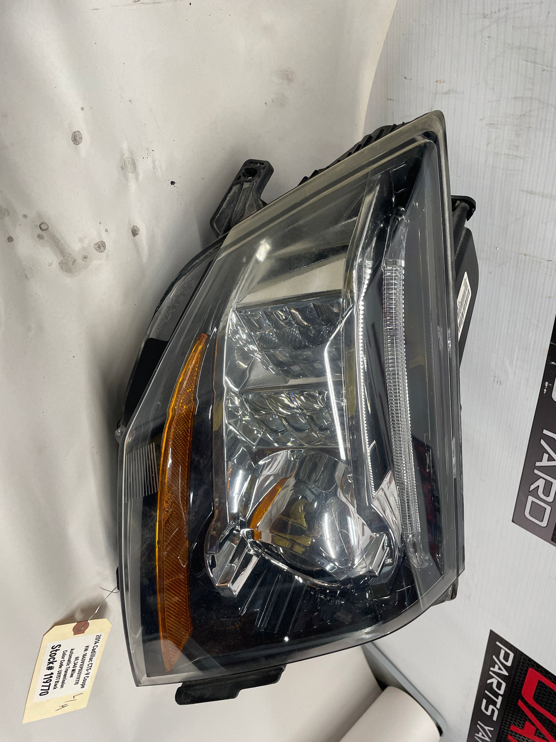 2014 Cadillac CTS-V Coupe LH Driver HID Xenon Head Light Headlight Lamp OEM - Day's Parts Yard