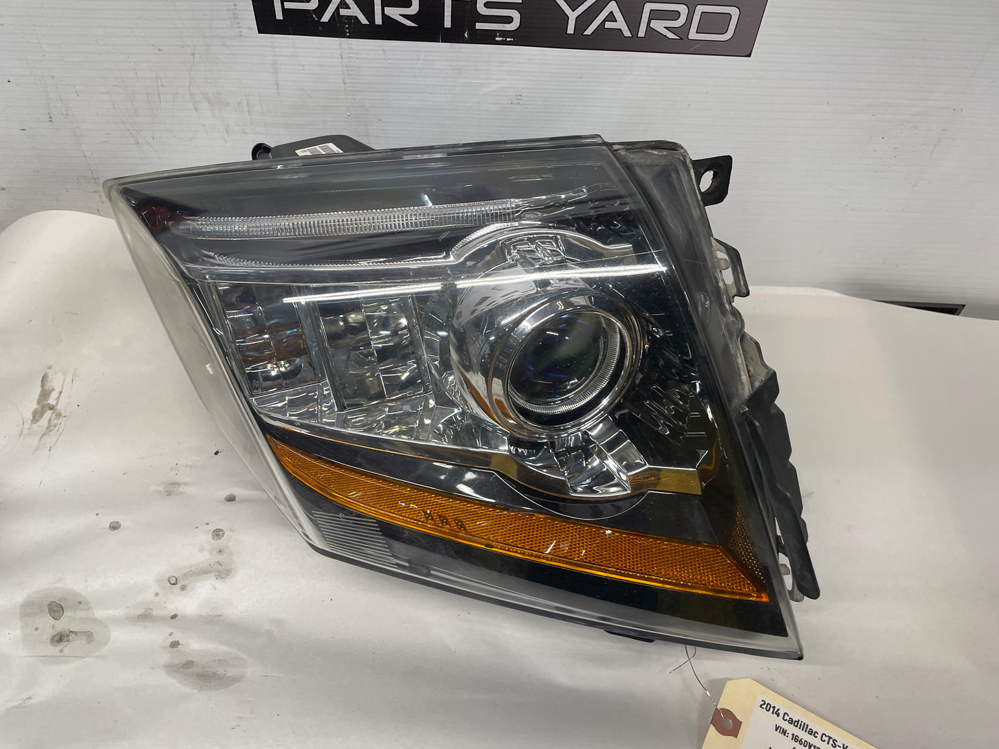 2014 Cadillac CTS-V Coupe LH Driver HID Xenon Head Light Headlight Lamp OEM - Day's Parts Yard