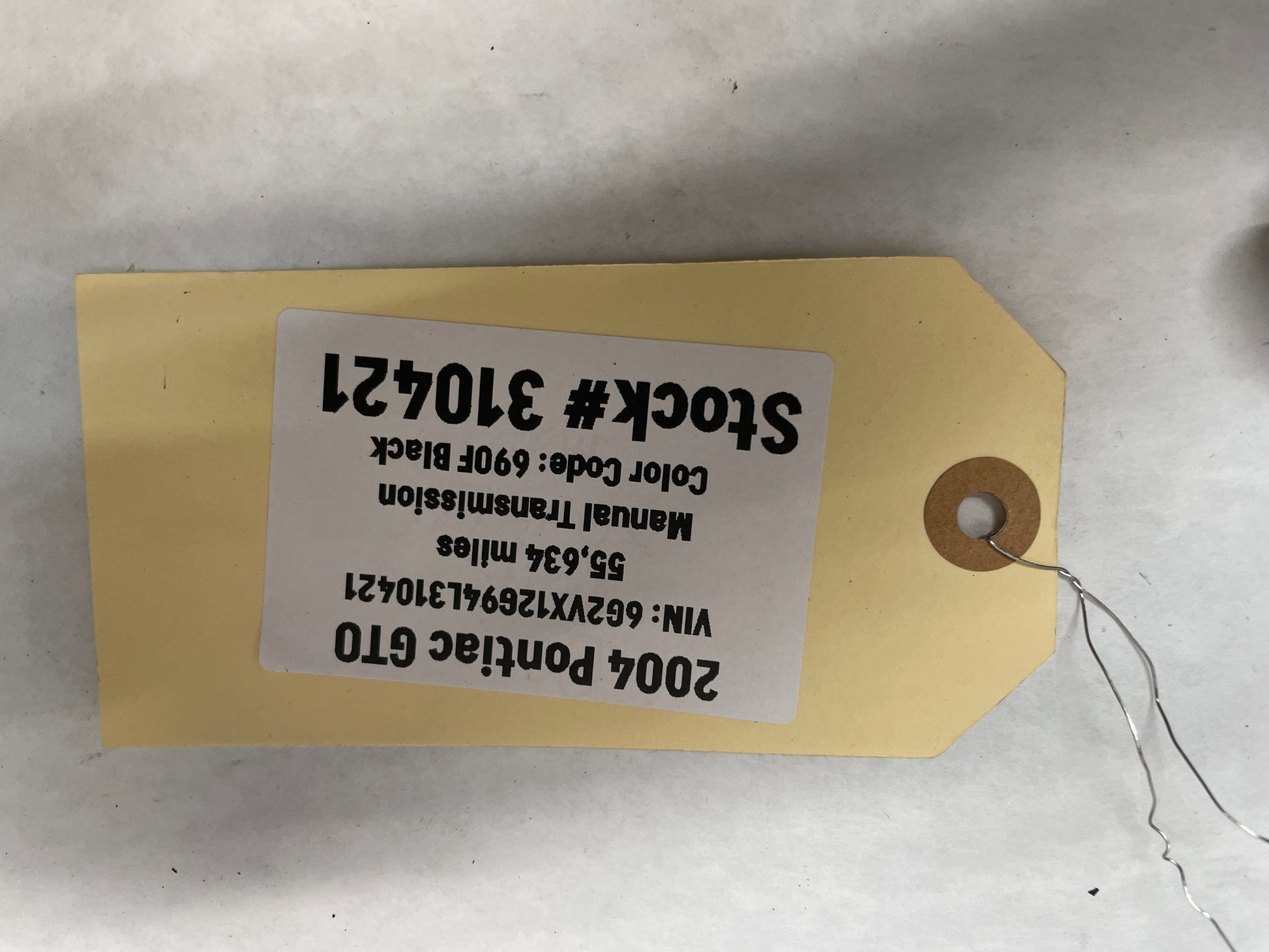 2004 Pontiac GTO Manual Shifter Knob OEM - Day's Parts Yard