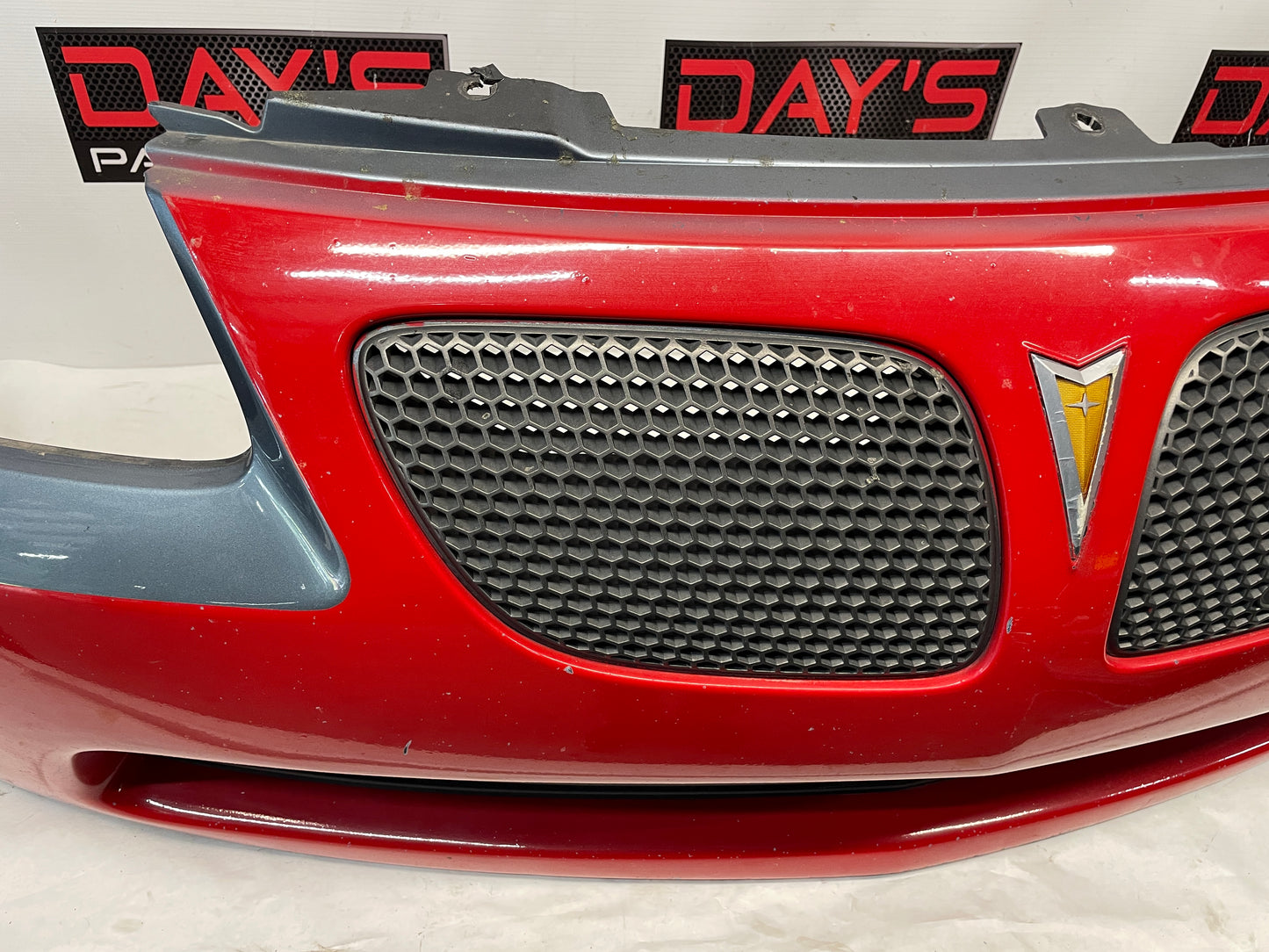 2005 Pontiac GTO Complete Front Bumper Cover Fascia Red OEM