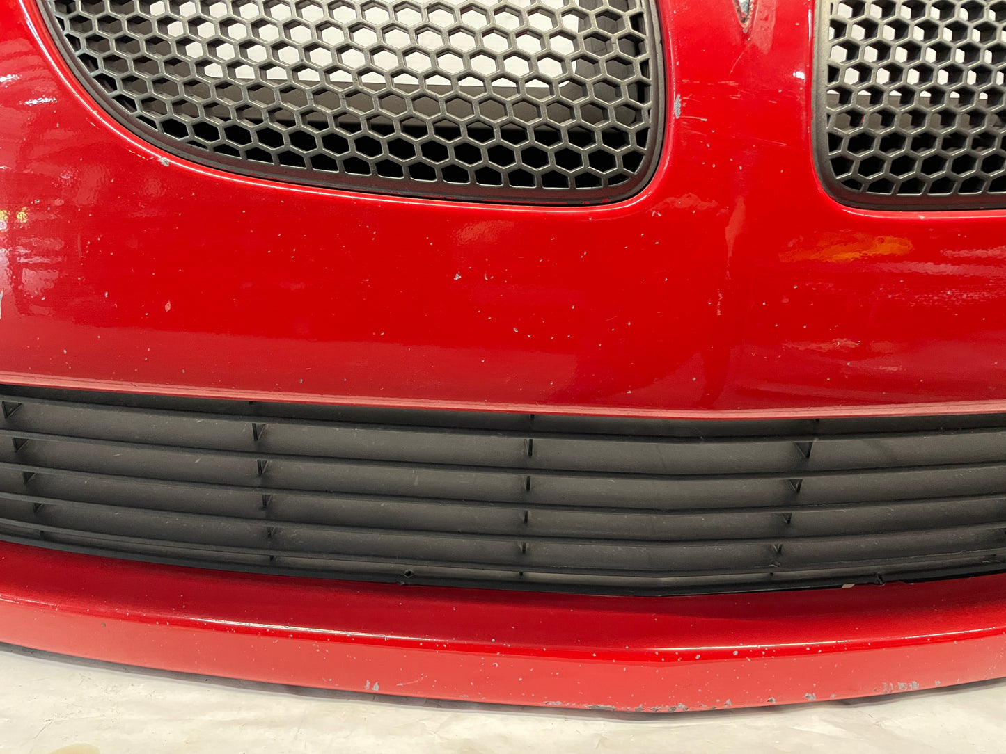 2005 Pontiac GTO Complete Front Bumper Cover Fascia Red OEM