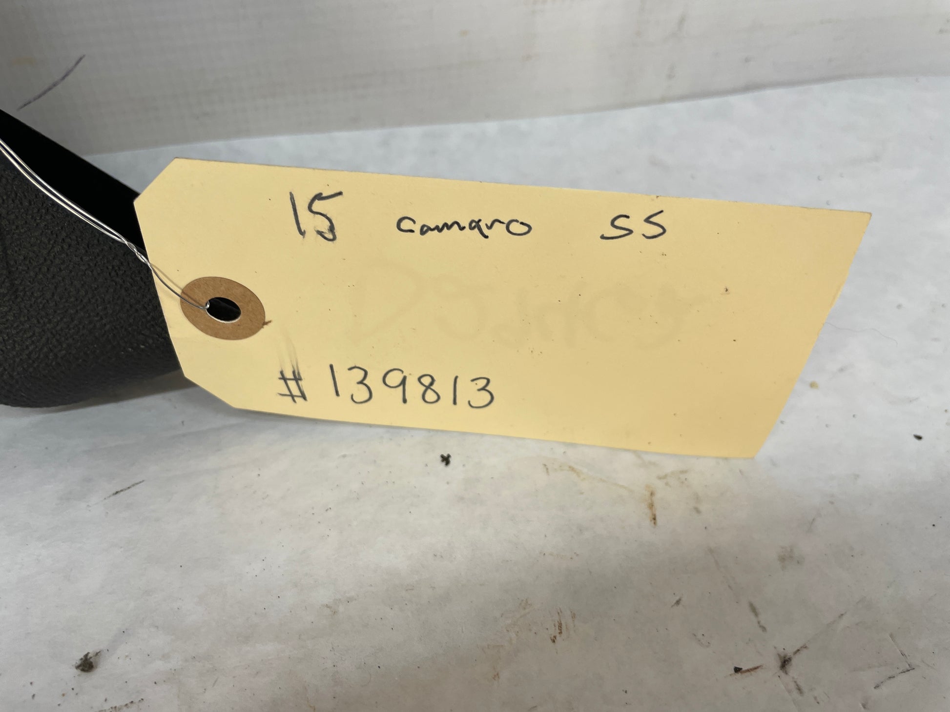 2013 Chevy Camaro ZL1 RH Passenger Front Inner Recliner Cover Seat Trim Panel OEM - Day's Parts Yard