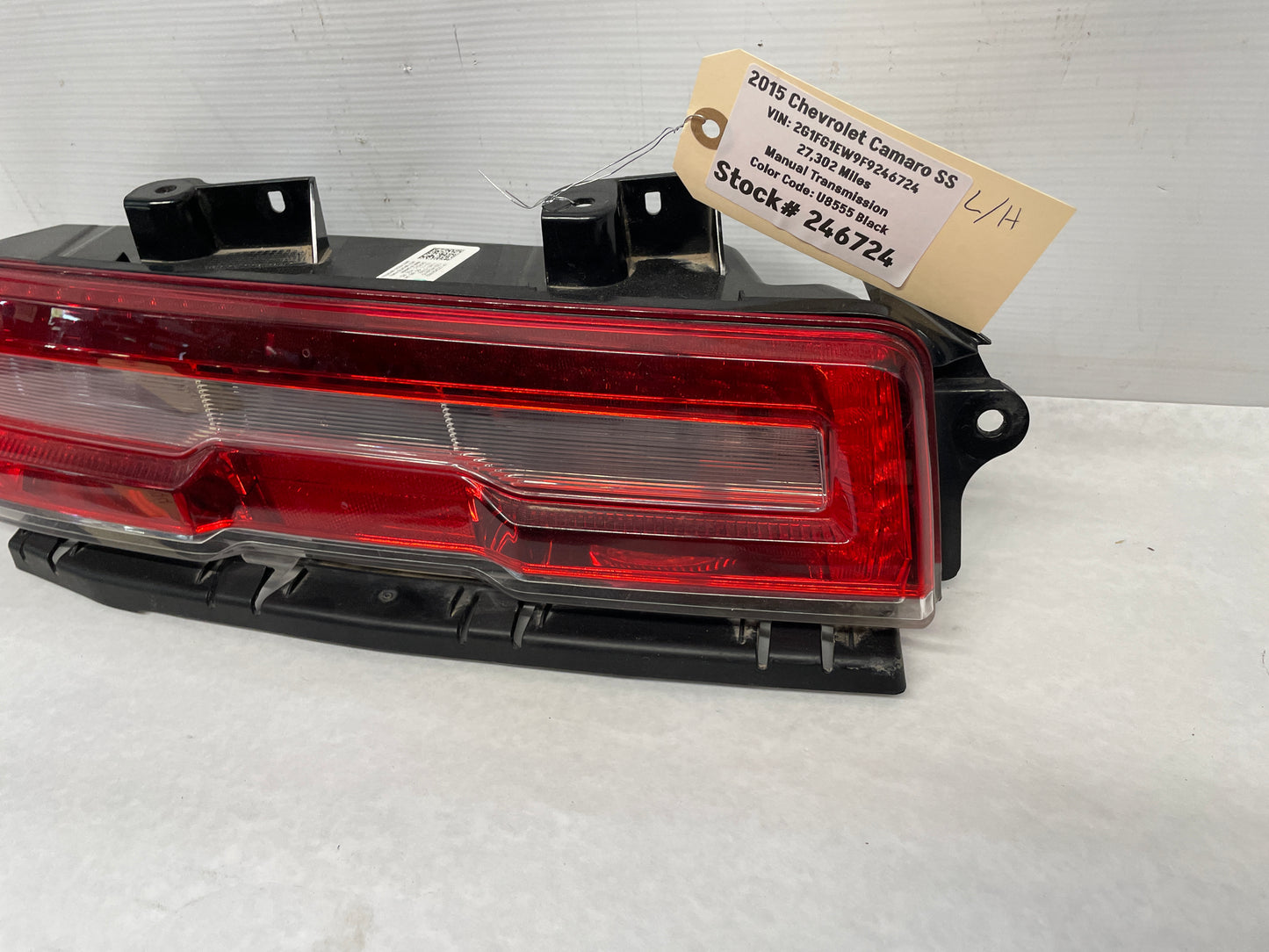 2015 Chevy Camaro SS LH Driver Taillight Tail Light Lamp LED OEM