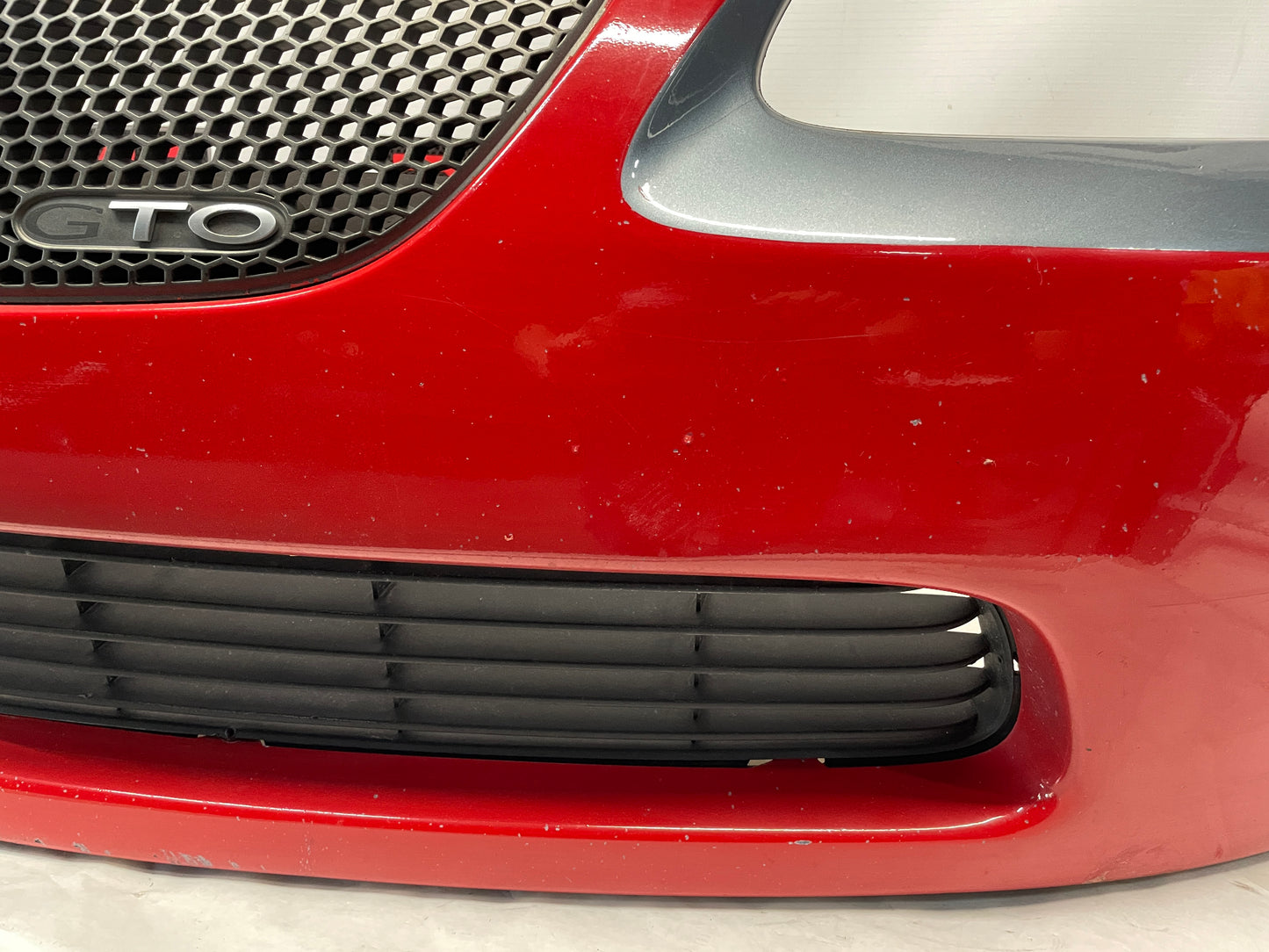 2005 Pontiac GTO Complete Front Bumper Cover Fascia Red OEM