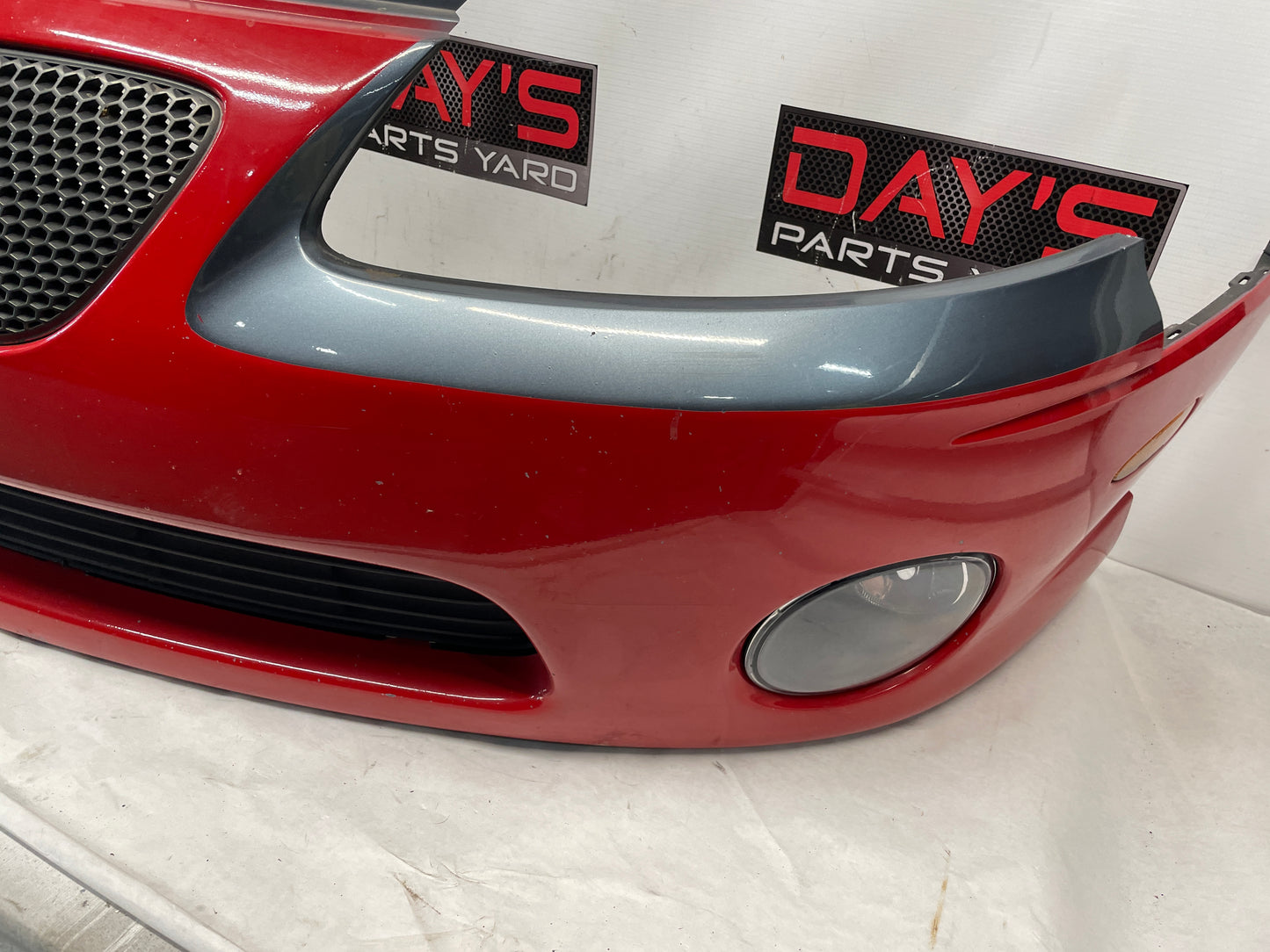 2005 Pontiac GTO Complete Front Bumper Cover Fascia Red OEM