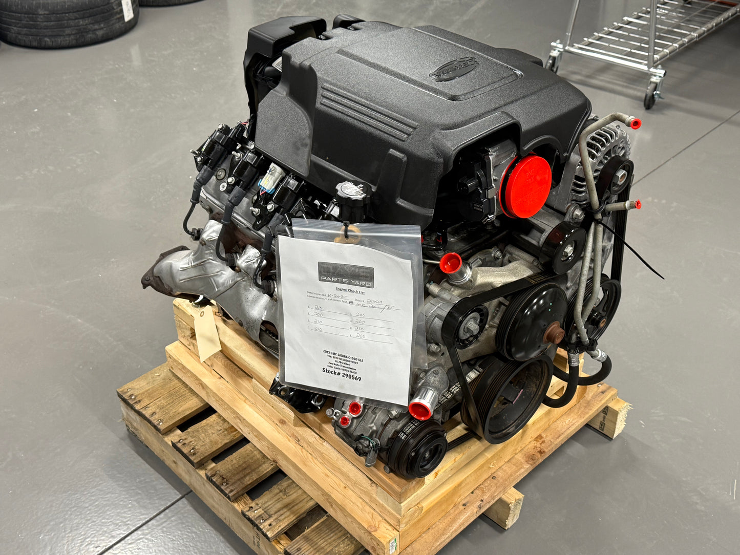 5.3L LMG Complete Engine Motor Pullout Silverado Sierra Yukon Tahoe Suburban 76K