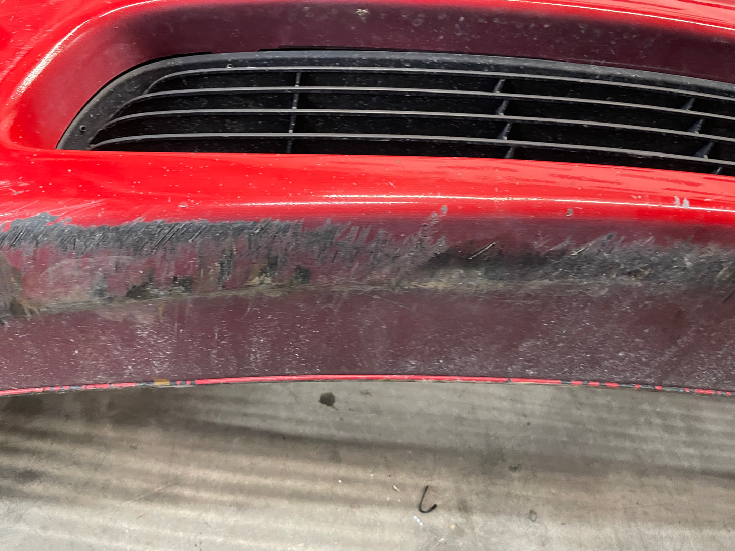 2005 Pontiac GTO Complete Front Bumper Cover Fascia Red OEM