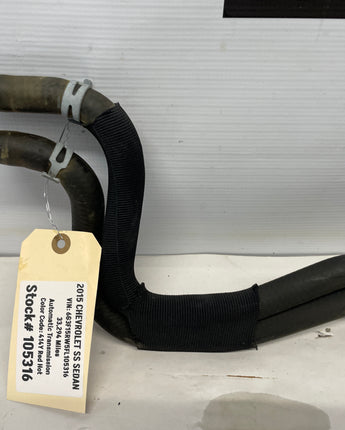 2015 Chevy SS Sedan HVAC Heater Core Hose OEM