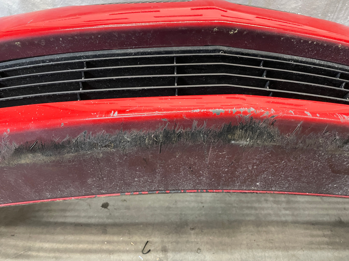 2005 Pontiac GTO Complete Front Bumper Cover Fascia Red OEM