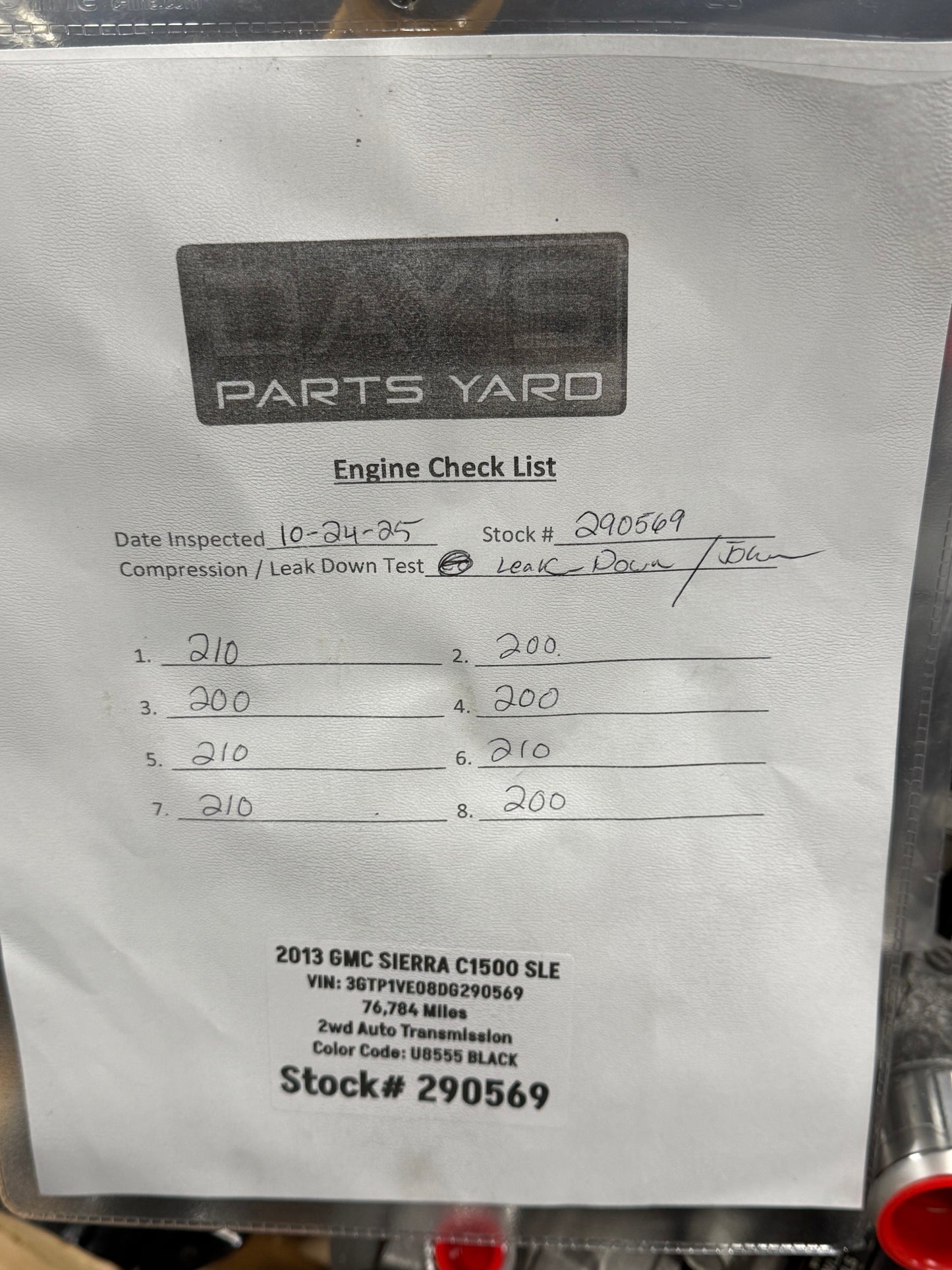 5.3L LMG Complete Engine Motor Pullout Silverado Sierra Yukon Tahoe Suburban 76K