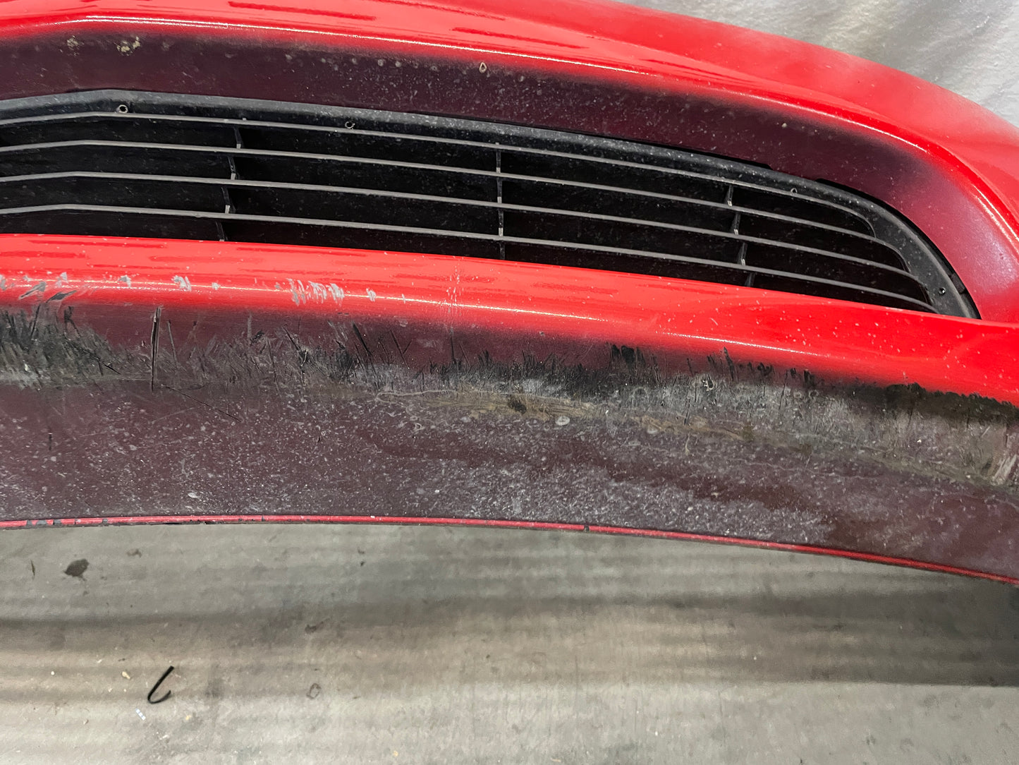 2005 Pontiac GTO Complete Front Bumper Cover Fascia Red OEM