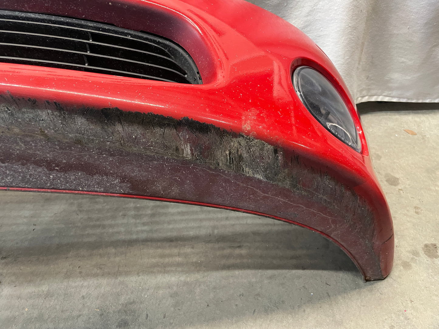 2005 Pontiac GTO Complete Front Bumper Cover Fascia Red OEM