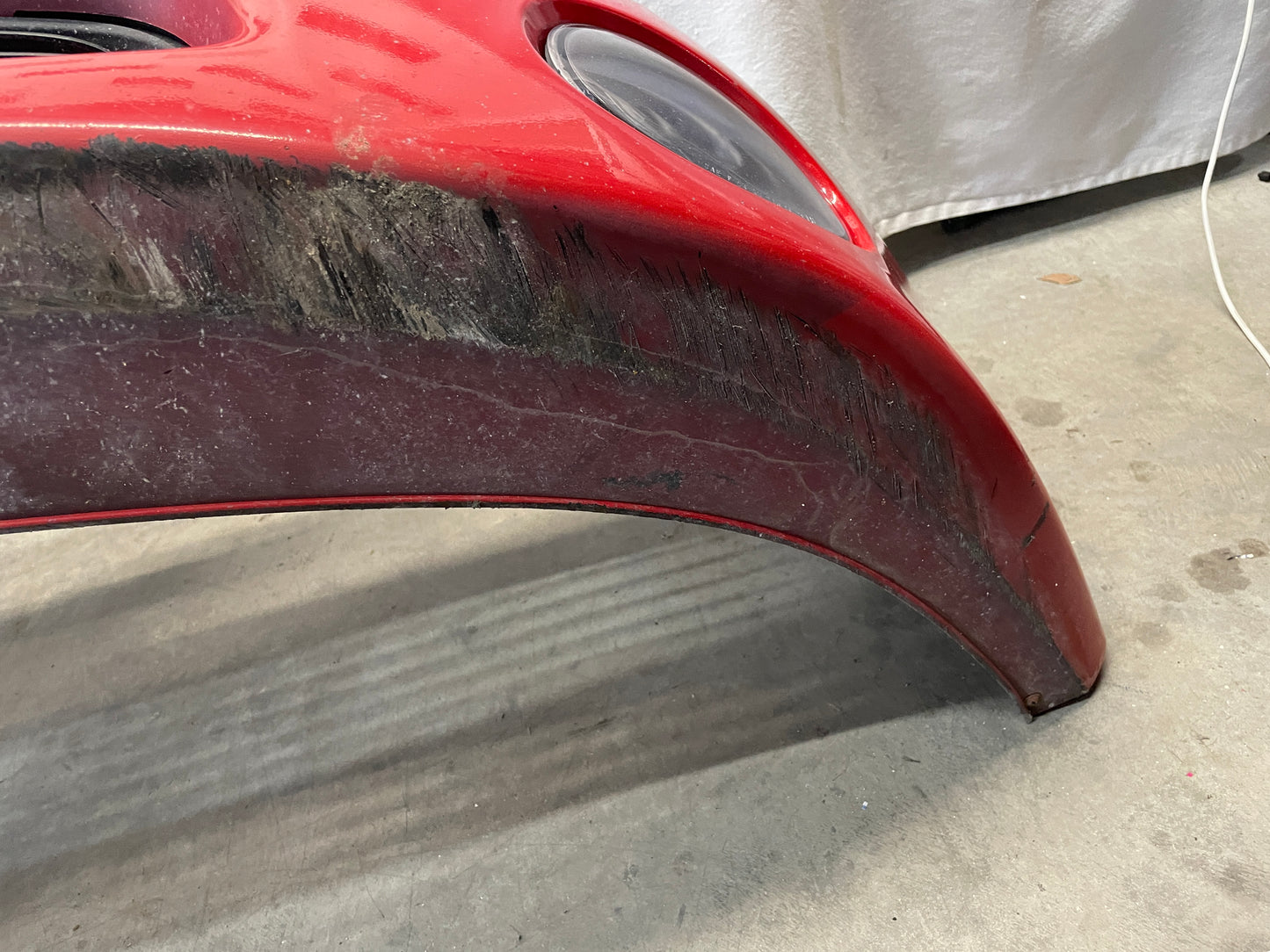 2005 Pontiac GTO Complete Front Bumper Cover Fascia Red OEM