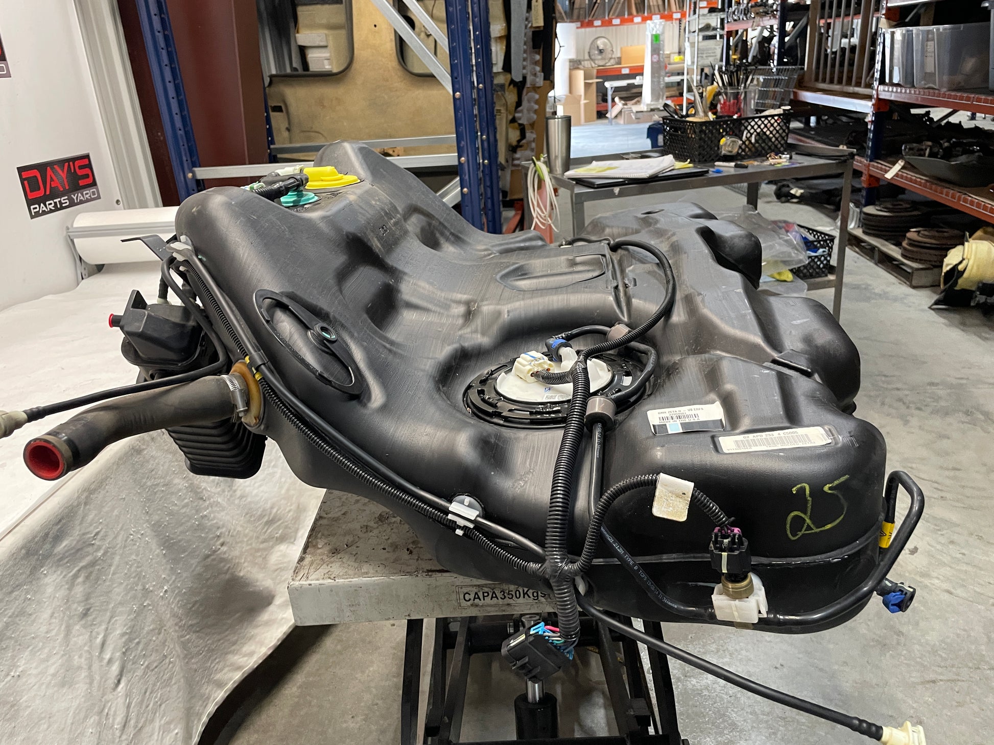 2015 Chevy Camaro SS Complete Fuel Gas Tank w/ Charcoal Canister OEM - Day's Parts Yard