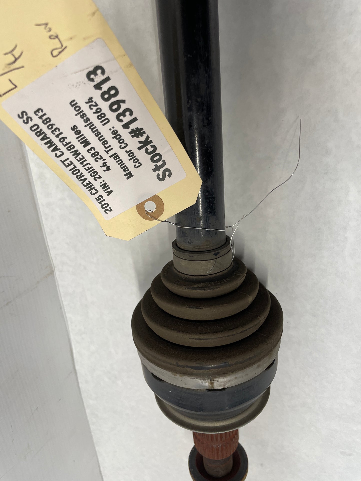 2015 Chevy Camaro SS RH Passenger CV Axle Half Shaft OEM - Day's Parts Yard