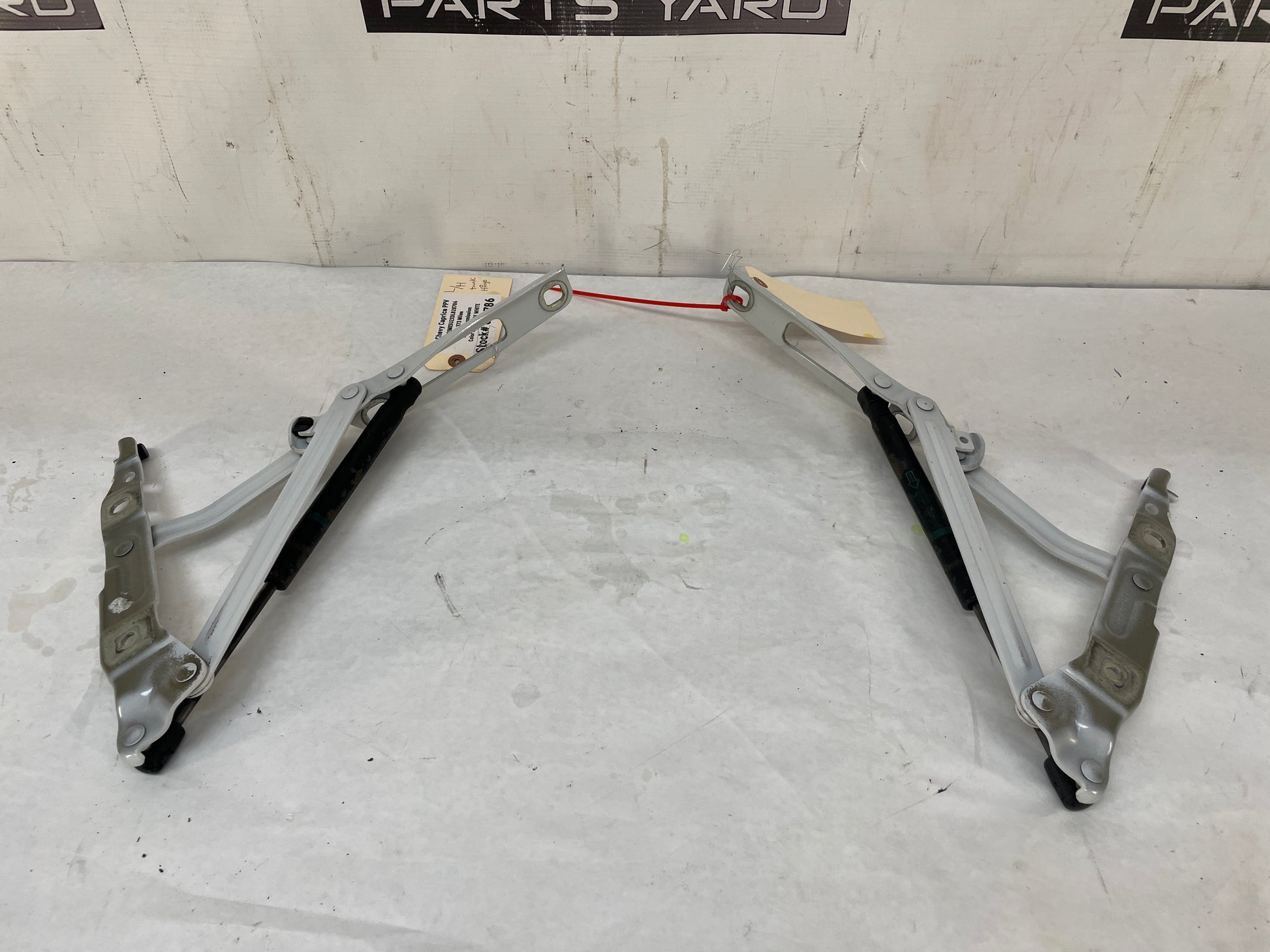 2013 Chevy Caprice PPV RH & LH Trunk Hinges Set OEM - Day's Parts Yard