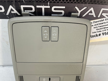 2014 Chevrolet SS Sedan Over Head Overhead Console Dome Map Light Lamp OEM - Day's Parts Yard