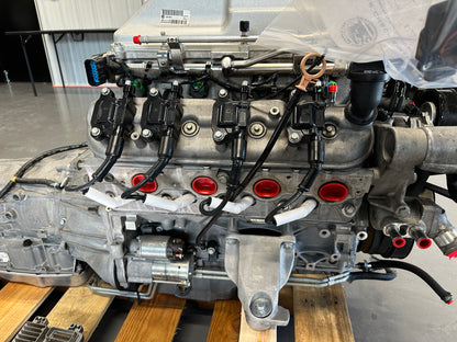 LSA 6.2L Factory Supercharged Engine Motor 6L90 Auto Trans Drivetrain Pullout 556HP - Day's Parts Yard