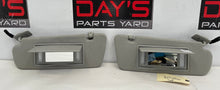 2016 Chevy SS Sedan RH & LH Sunvisors Sun Visors w/ Clips OEM - Day's Parts Yard