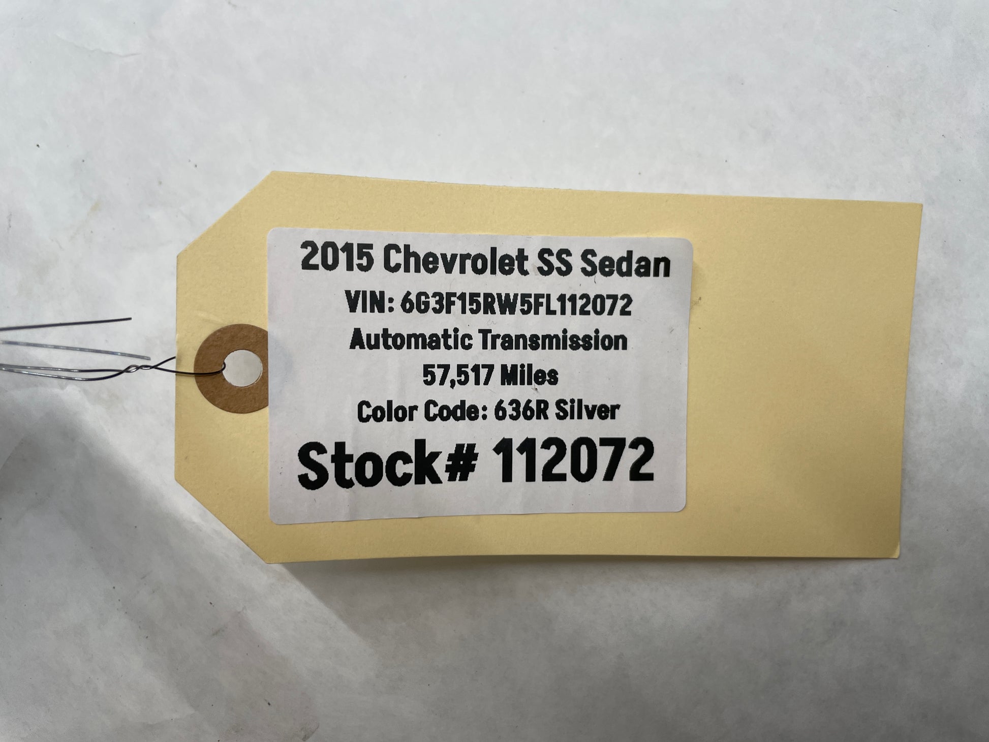 2015 Chevy SS Sedan Complete Das & Center Console w/ Shifter OEM - Day's Parts Yard