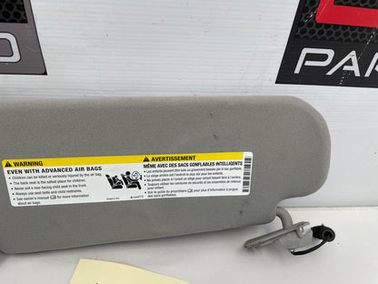 2016 Chevy SS Sedan RH & LH Sunvisors Sun Visors w/ Clips OEM - Day's Parts Yard