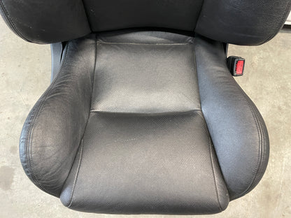 2005 Pontiac GTO Seats Fronts and Rears Black Leather OEM