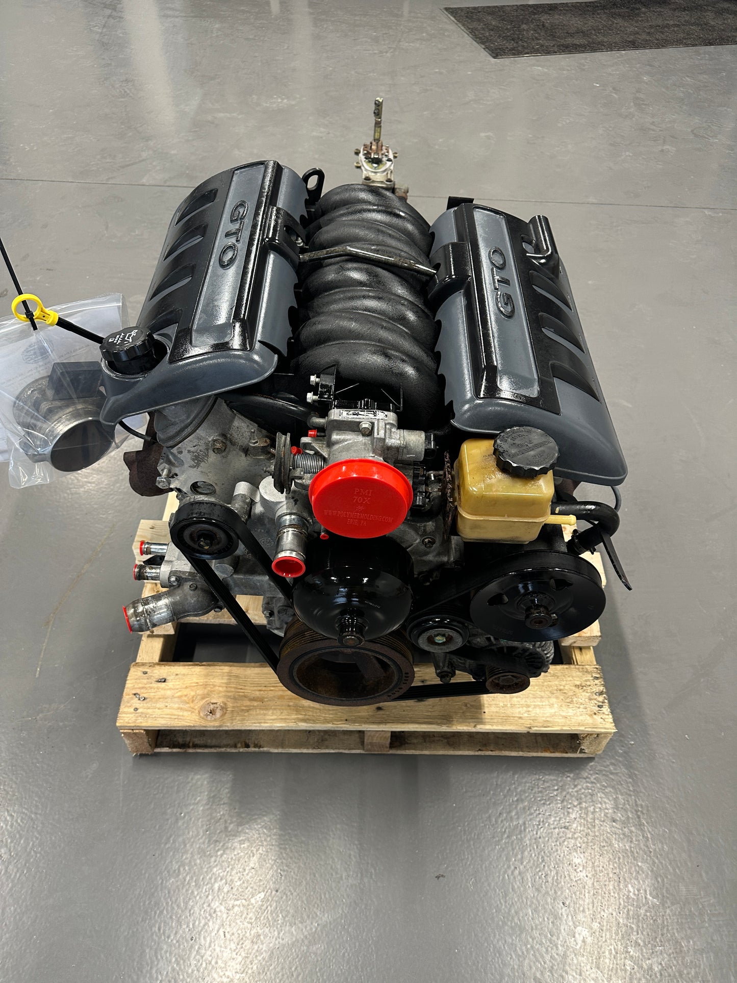 5.7L LS1 Engine T56 Manual Transmission Drivetrain Pullout 350HP - Day's Parts Yard