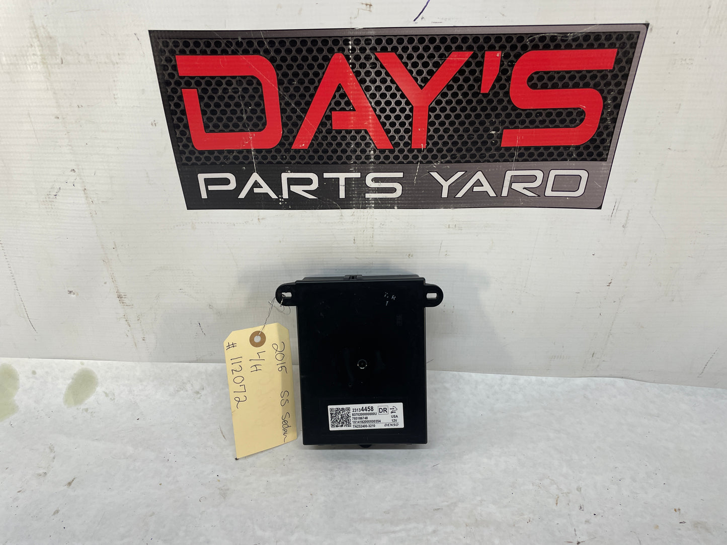 2015 Chevy SS Sedan LH Driver Memory Electronic Seat Control Module Computer OEM