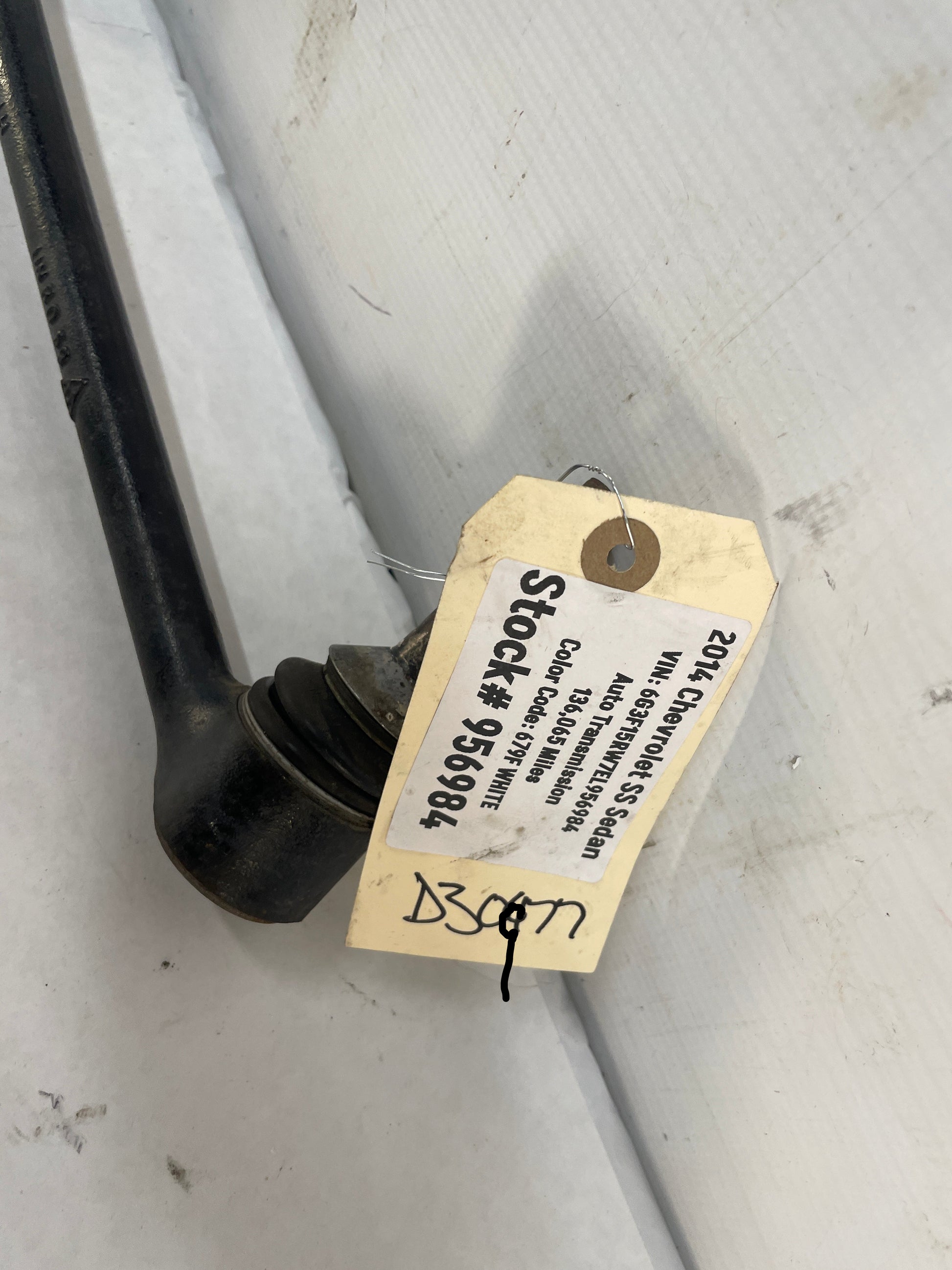 2014  Chevy SS Sedan LH Driver Front Suspension Lower Rearward Control Arm OEM - Day's Parts Yard