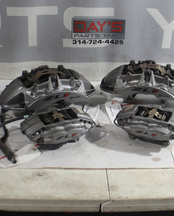2019 Chevy Camaro ZL1 Brembo Brake Calipers and Rotors Front & Rear OEM