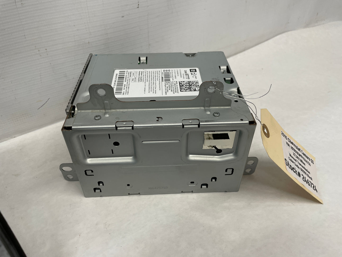 2015 Chevy Camaro SS MyLink Touch Screen Radio Head Display w/ Receiver OEM